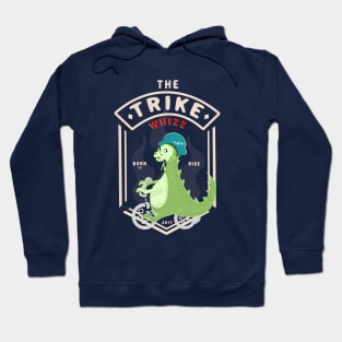 The Trike Whizz Dinosaur - Born to Ride Hoodie